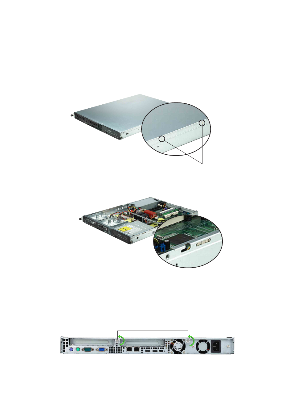 2 installing the cover | Asus AP140R-E1 User Manual | Page 17 / 132