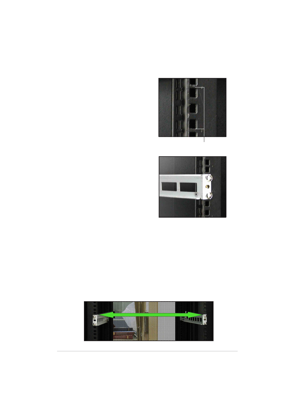 3 attaching the rails to the rack | Asus AP140R-E1 User Manual | Page 41 / 132