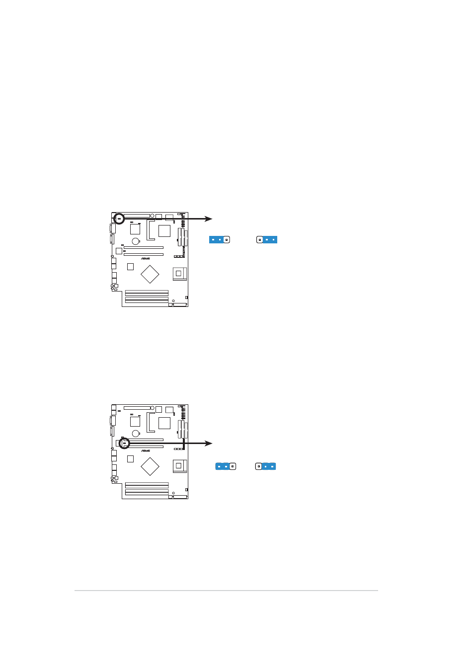 2 jumpers, Chapter 4: motherboard information 4-4 | Asus AP140R-E1 User Manual | Page 46 / 132