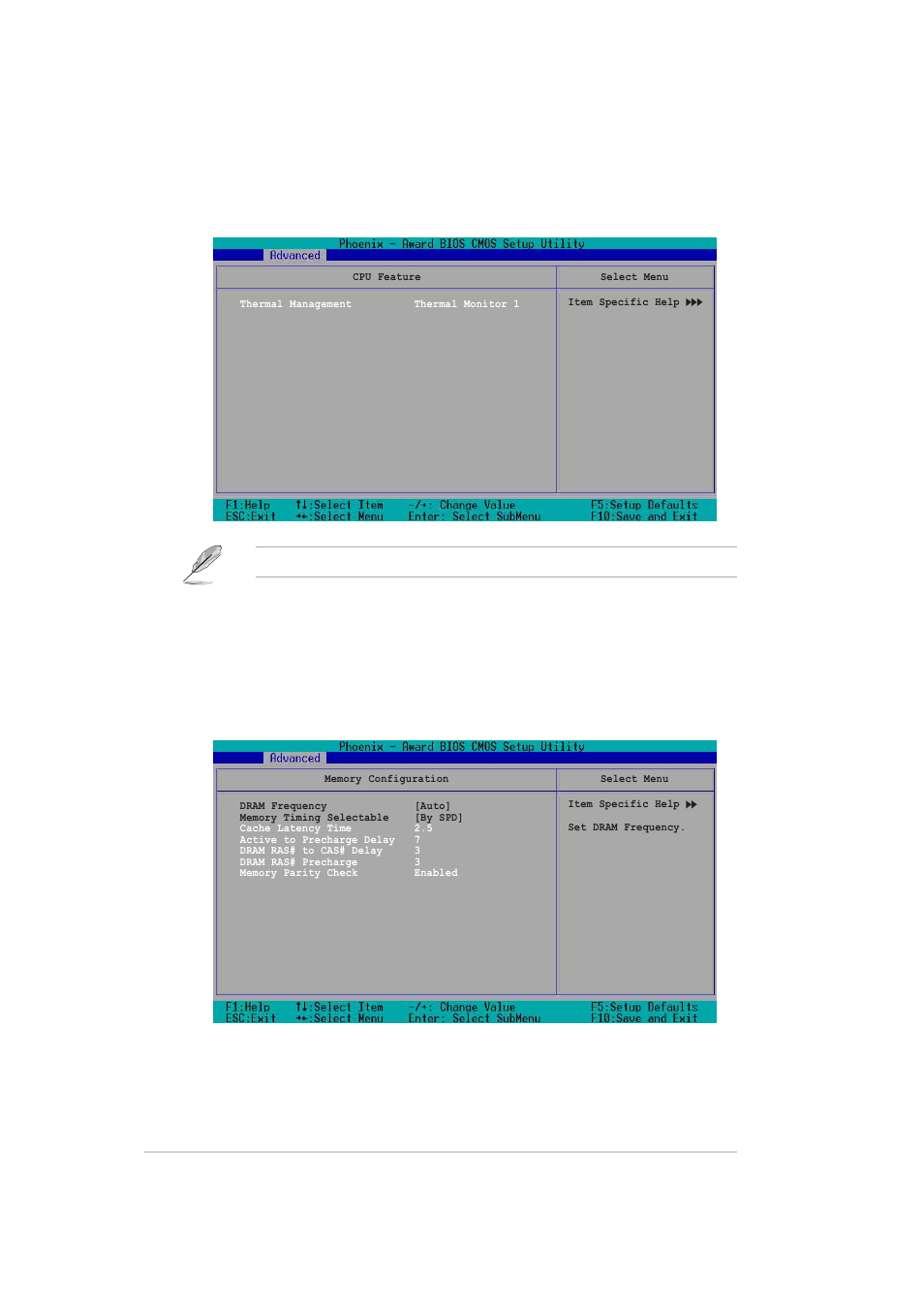 Cpu feature, 14 chapter 5: bios setup | Asus AP140R-E1 User Manual | Page 70 / 132