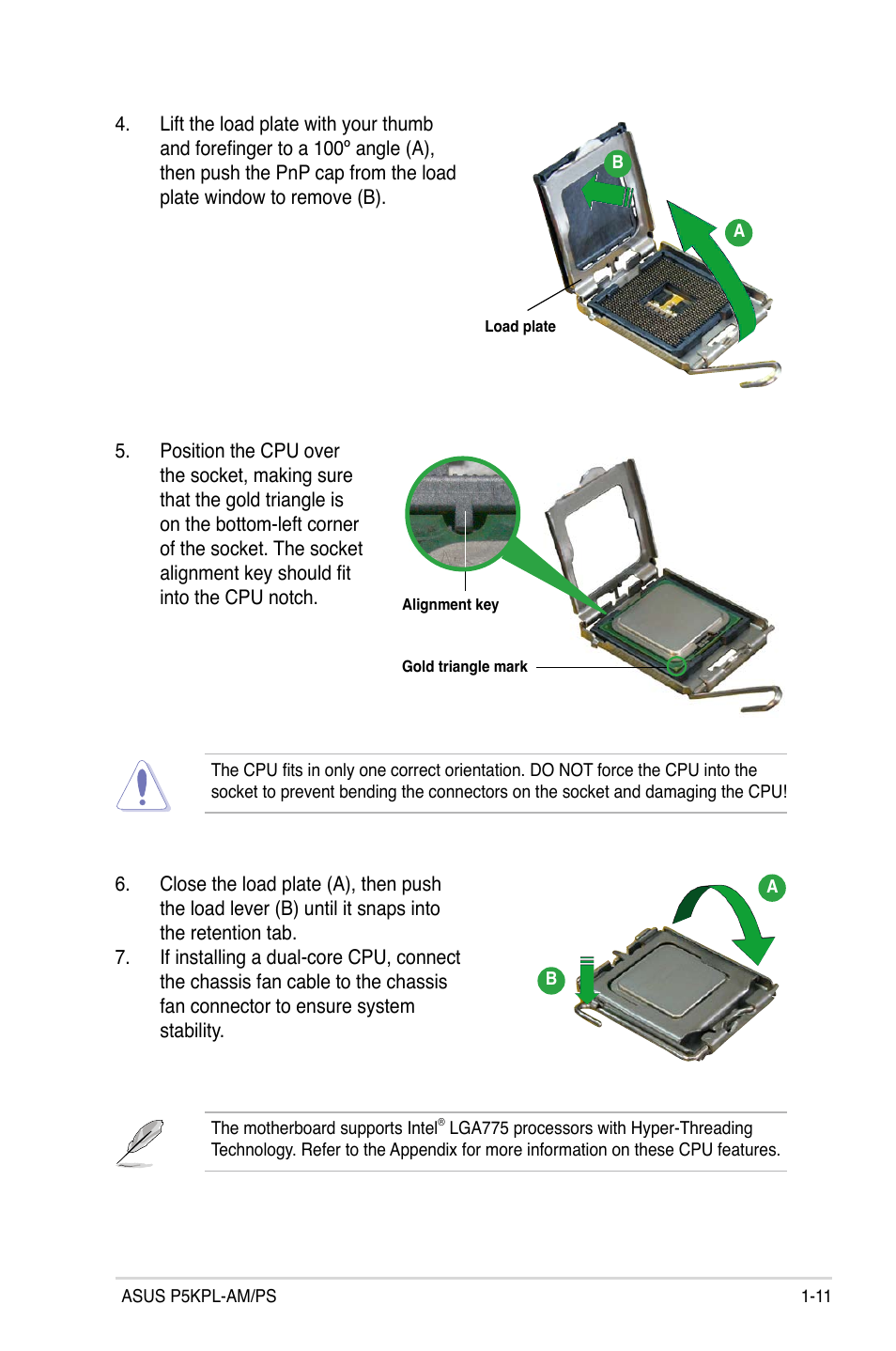 Asus P5KPL-AM/PS User Manual | Page 23 / 100