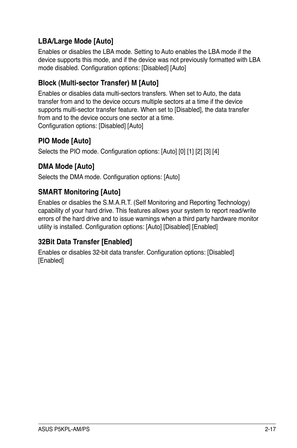 Asus P5KPL-AM/PS User Manual | Page 65 / 100