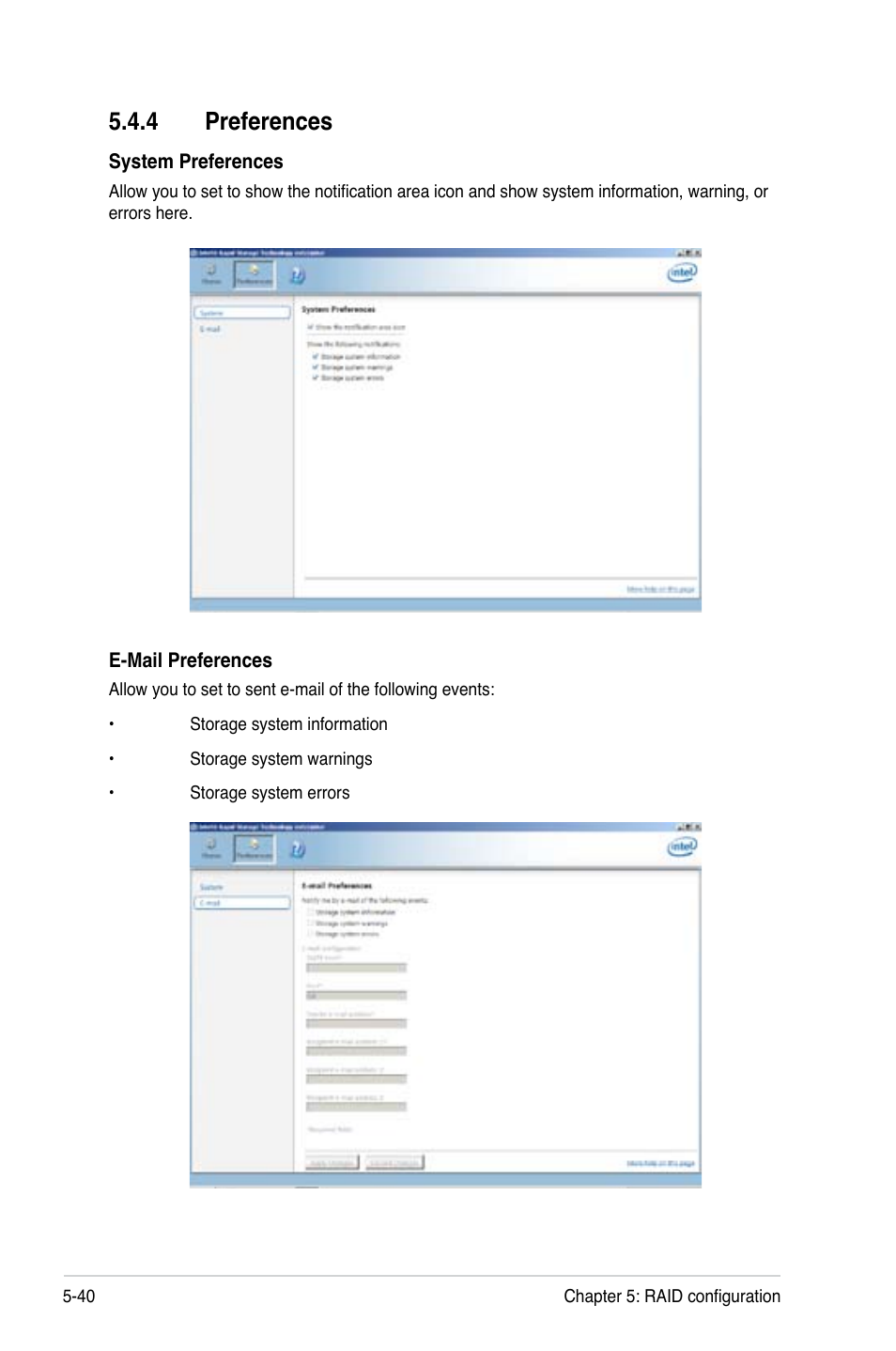 4 preferences, Preferences -40 | Asus Z9PR-D16 User Manual | Page 152 / 194