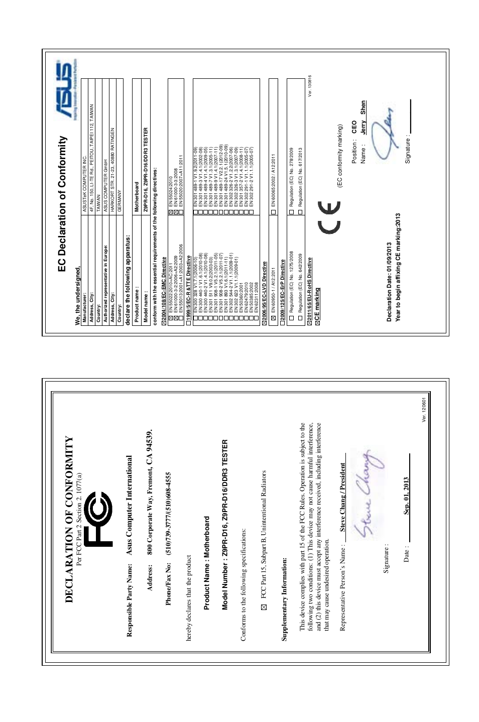 Asus Z9PR-D16 User Manual | Page 194 / 194