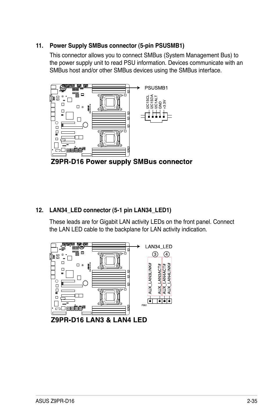 Asus Z9PR-D16 User Manual | Page 55 / 194