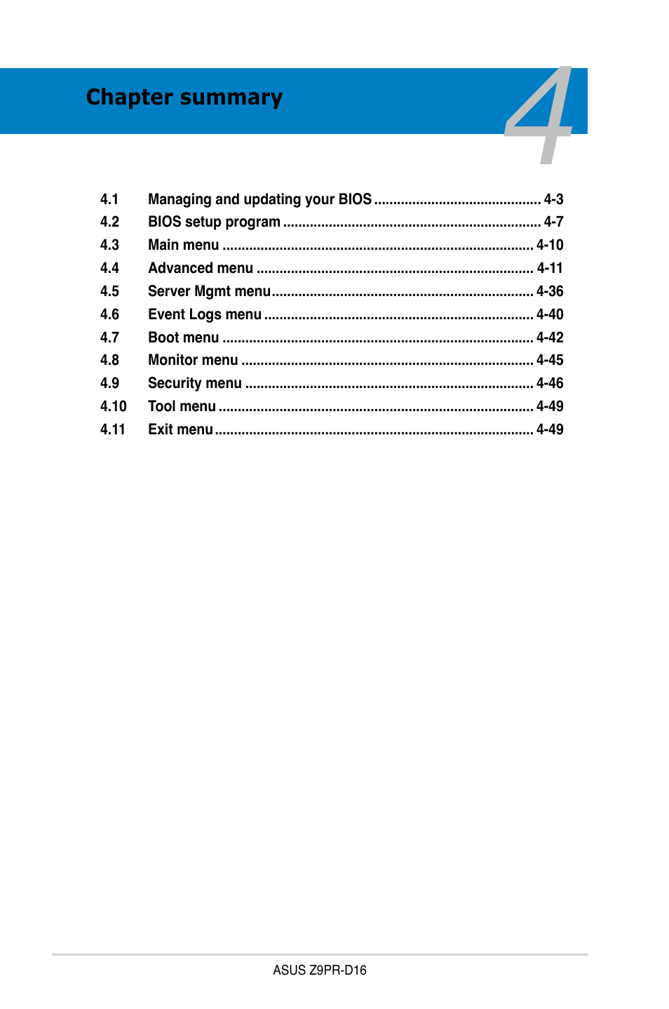Asus Z9PR-D16 User Manual | Page 64 / 194