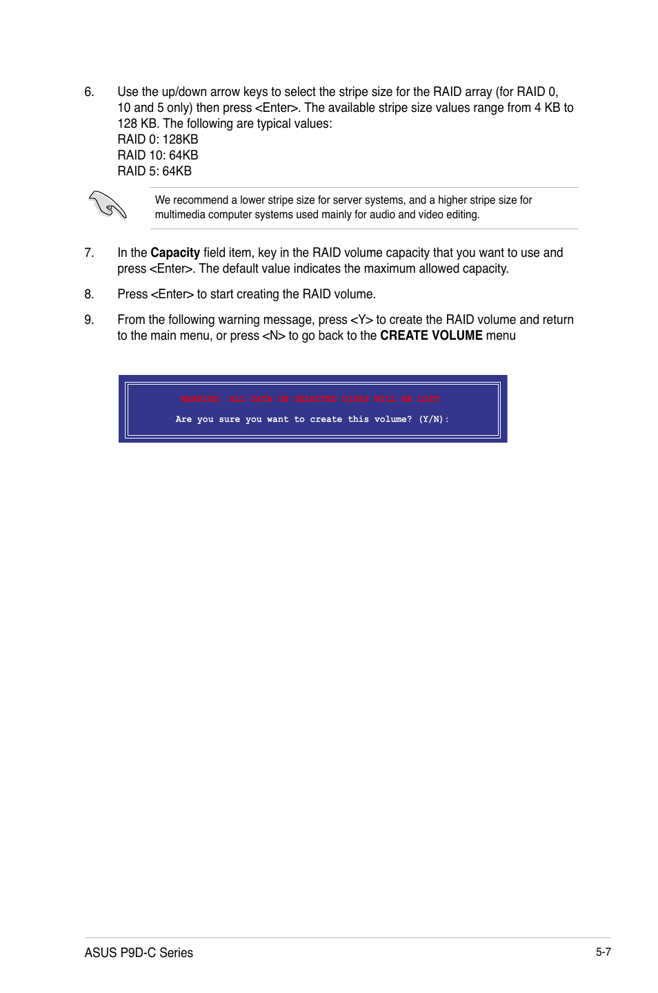 Asus P9D-C/4L User Manual | Page 113 / 160