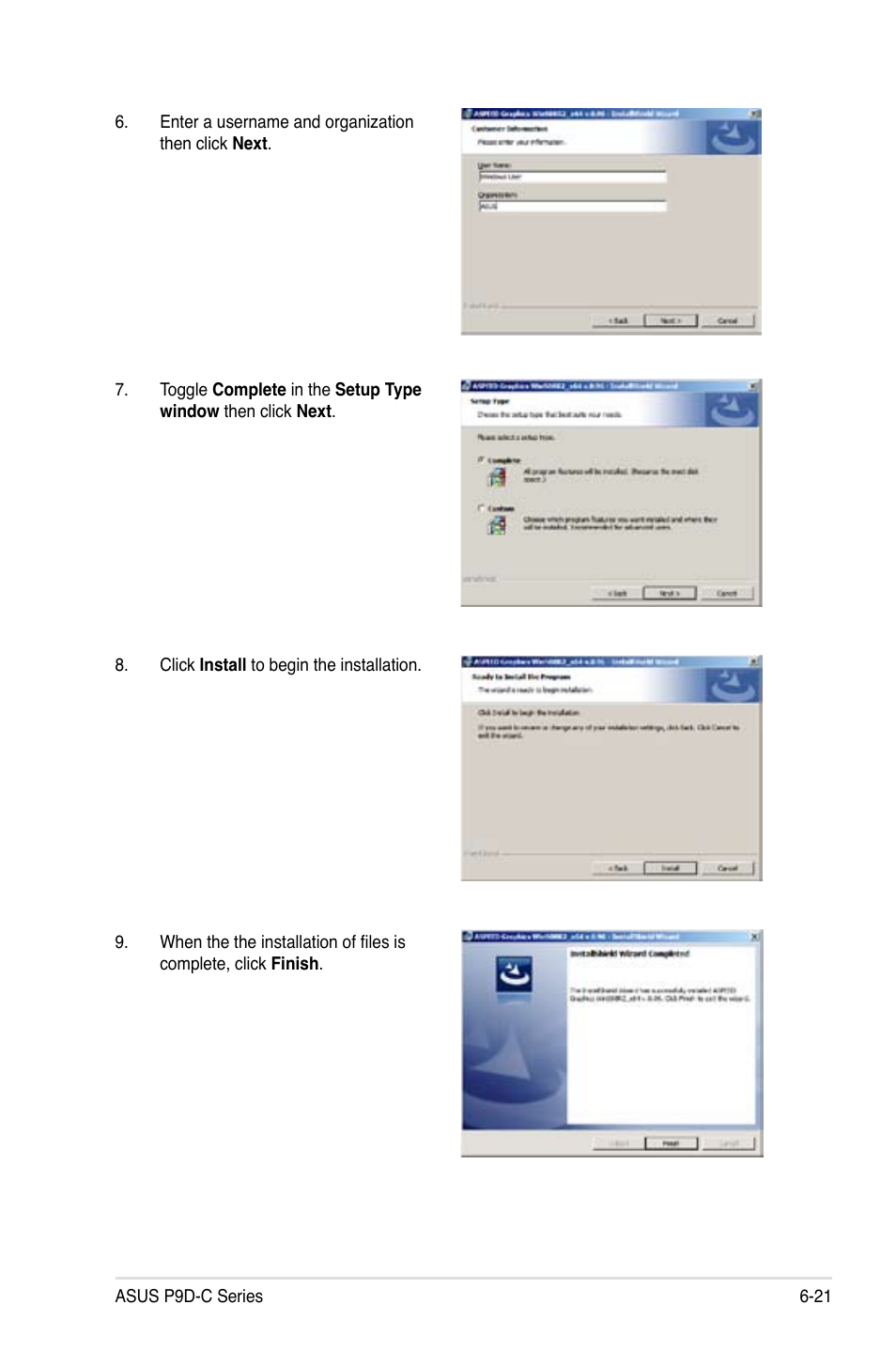 Asus P9D-C/4L User Manual | Page 145 / 160