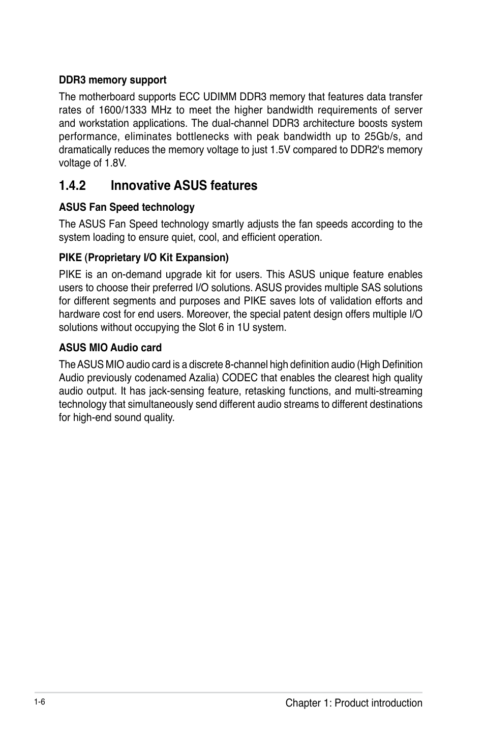 2 innovative asus features | Asus P9D-C/4L User Manual | Page 20 / 160