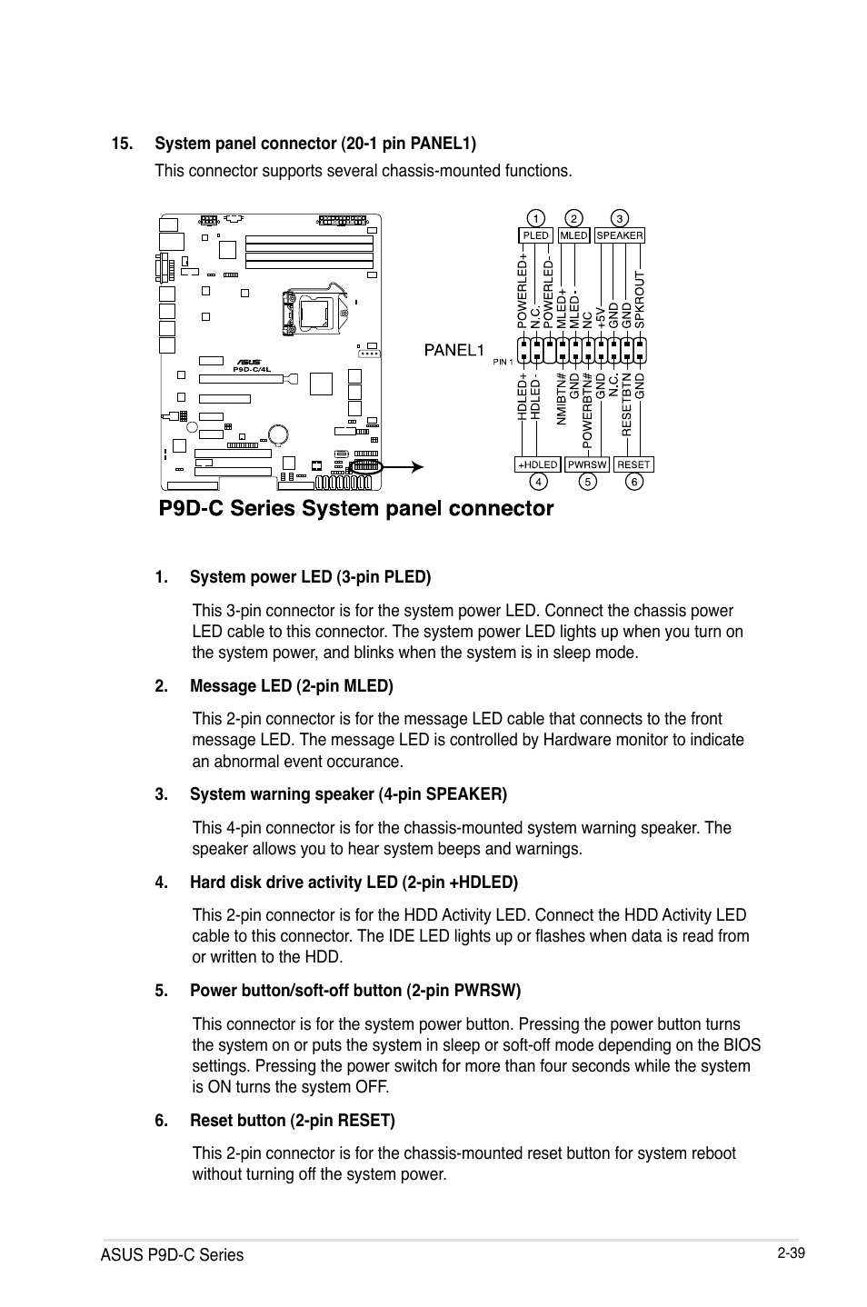 Asus P9D-C/4L User Manual | Page 59 / 160