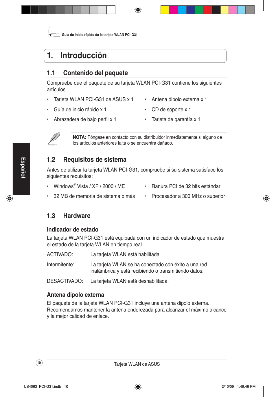 Asus PCI-G31 User Manual | Page 14 / 19