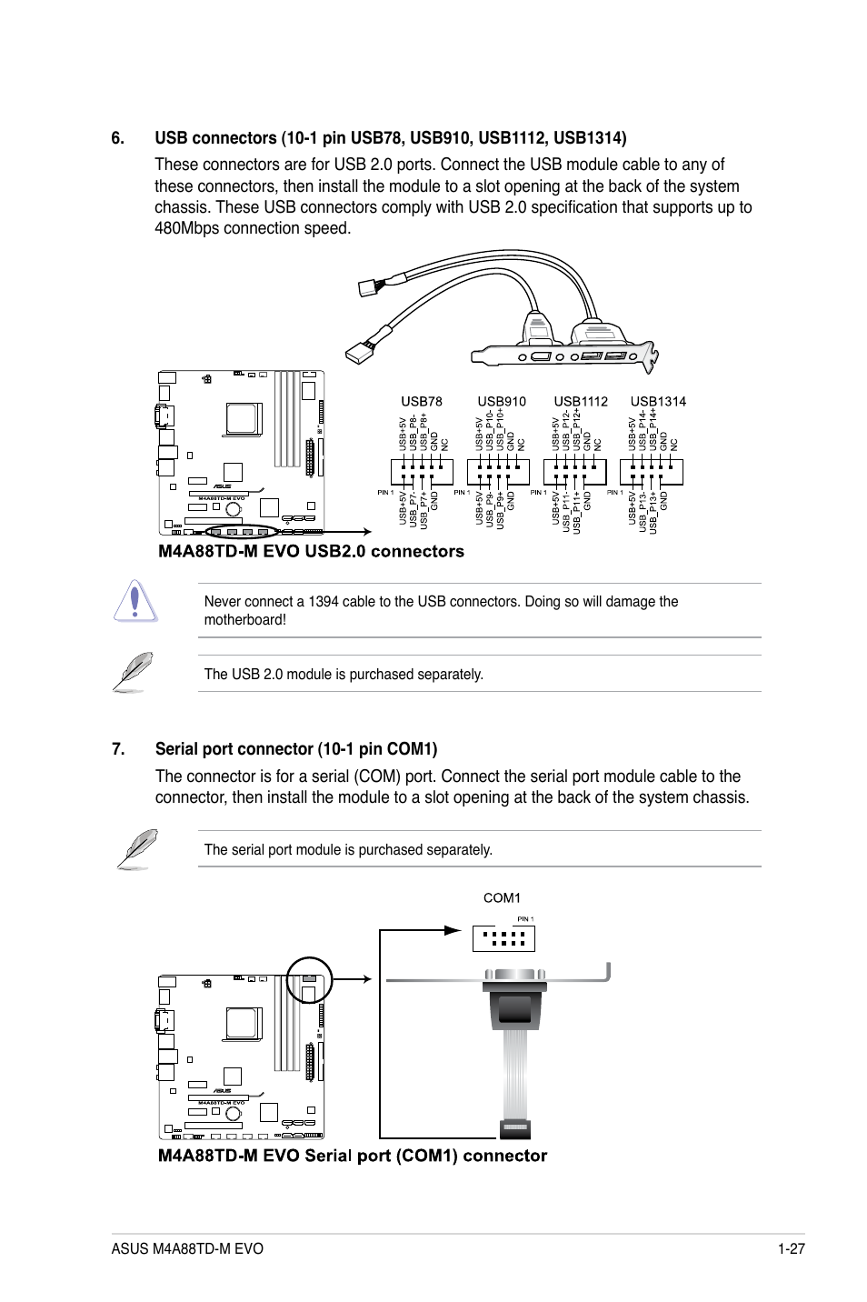 Asus M4A88TD-M EVO/USB3 User Manual | Page 39 / 80