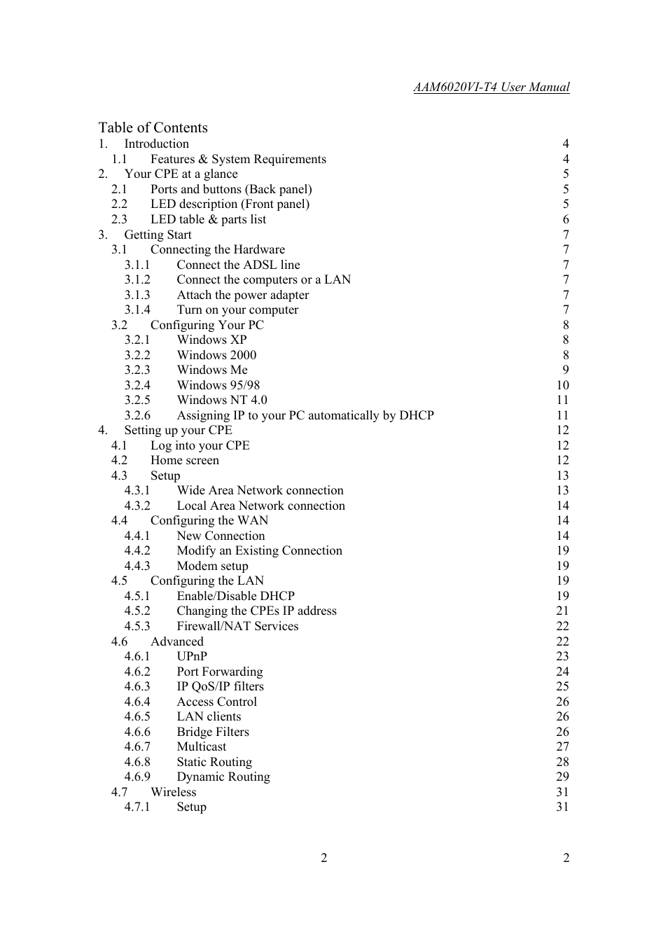 Asus AAM6020VI-T4 User Manual | Page 2 / 40