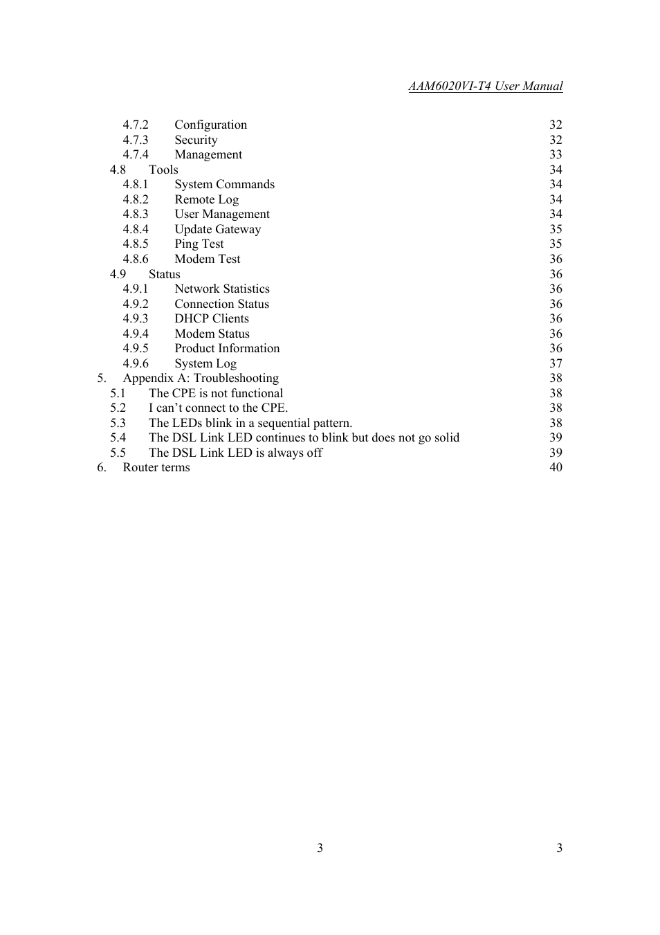 Asus AAM6020VI-T4 User Manual | Page 3 / 40