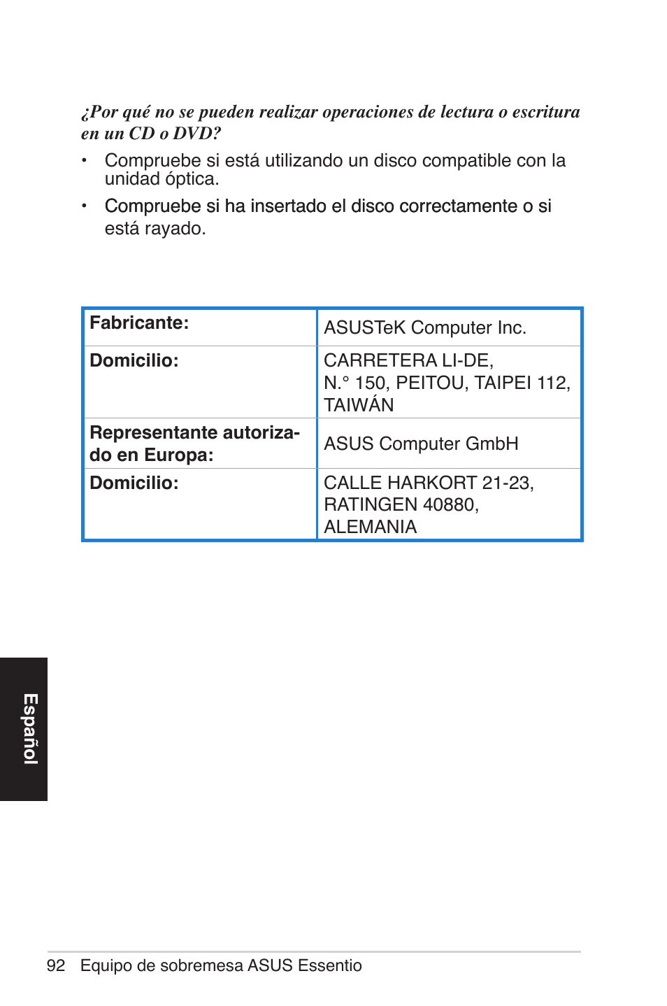 Asus CM5570 User Manual | Page 92 / 200