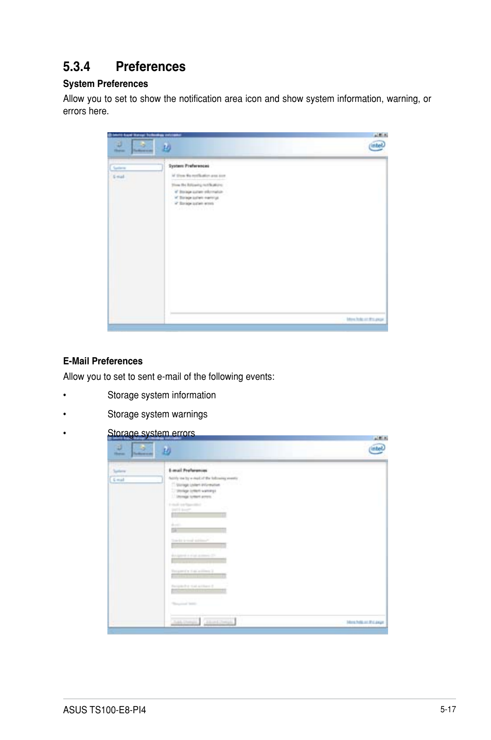 4 preferences | Asus TS100-E8-PI4 User Manual | Page 109 / 142