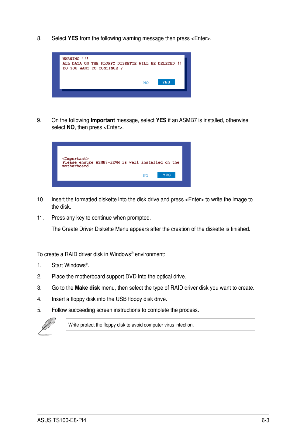 Asus TS100-E8-PI4 User Manual | Page 113 / 142