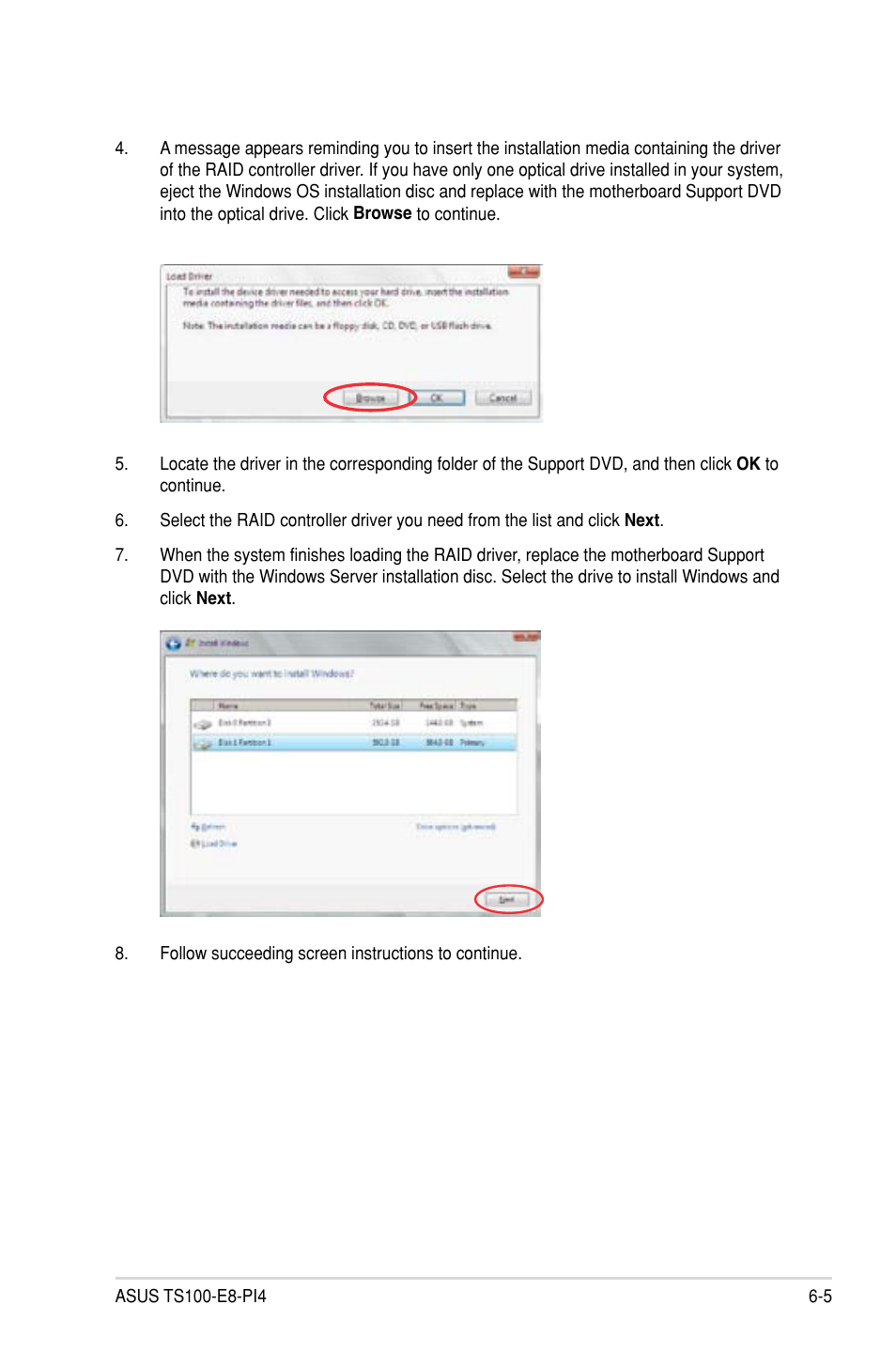 Asus TS100-E8-PI4 User Manual | Page 115 / 142