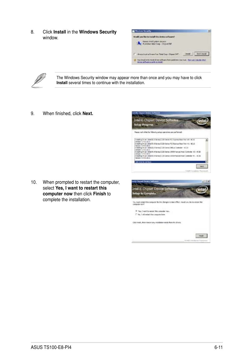 Asus TS100-E8-PI4 User Manual | Page 121 / 142