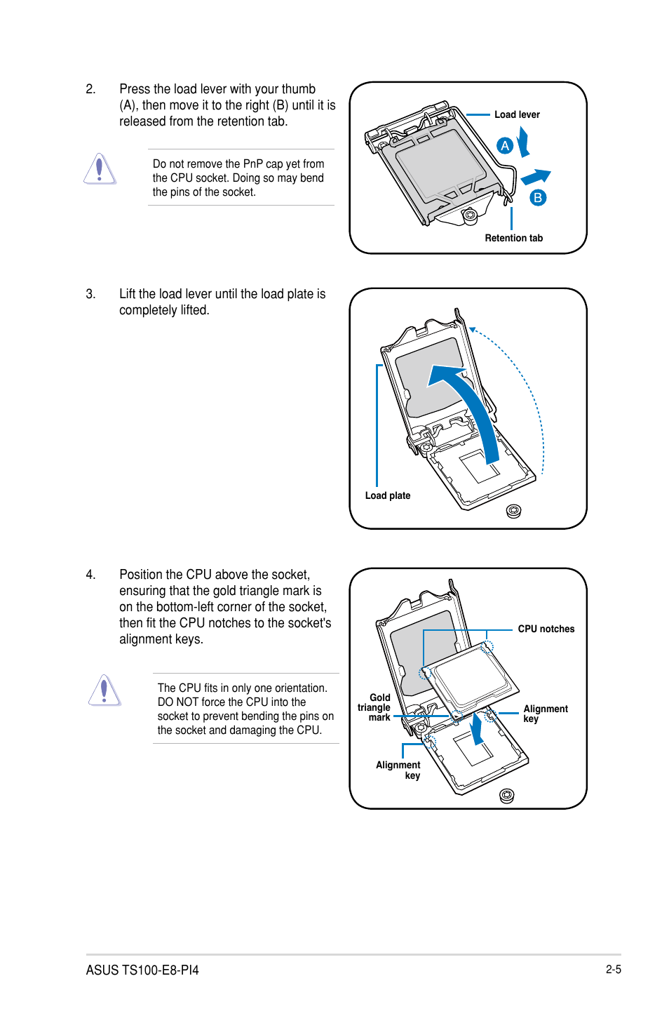 Asus TS100-E8-PI4 User Manual | Page 25 / 142