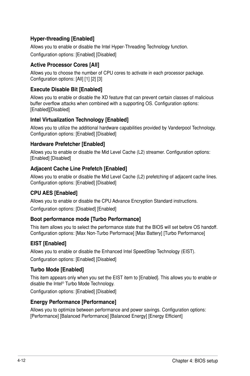 Asus TS100-E8-PI4 User Manual | Page 66 / 142