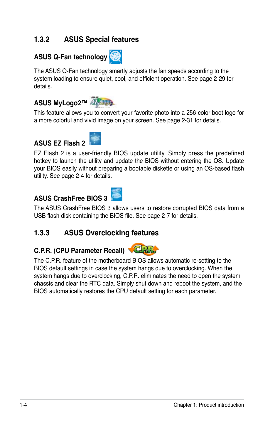 Asus P5KPL User Manual | Page 16 / 96