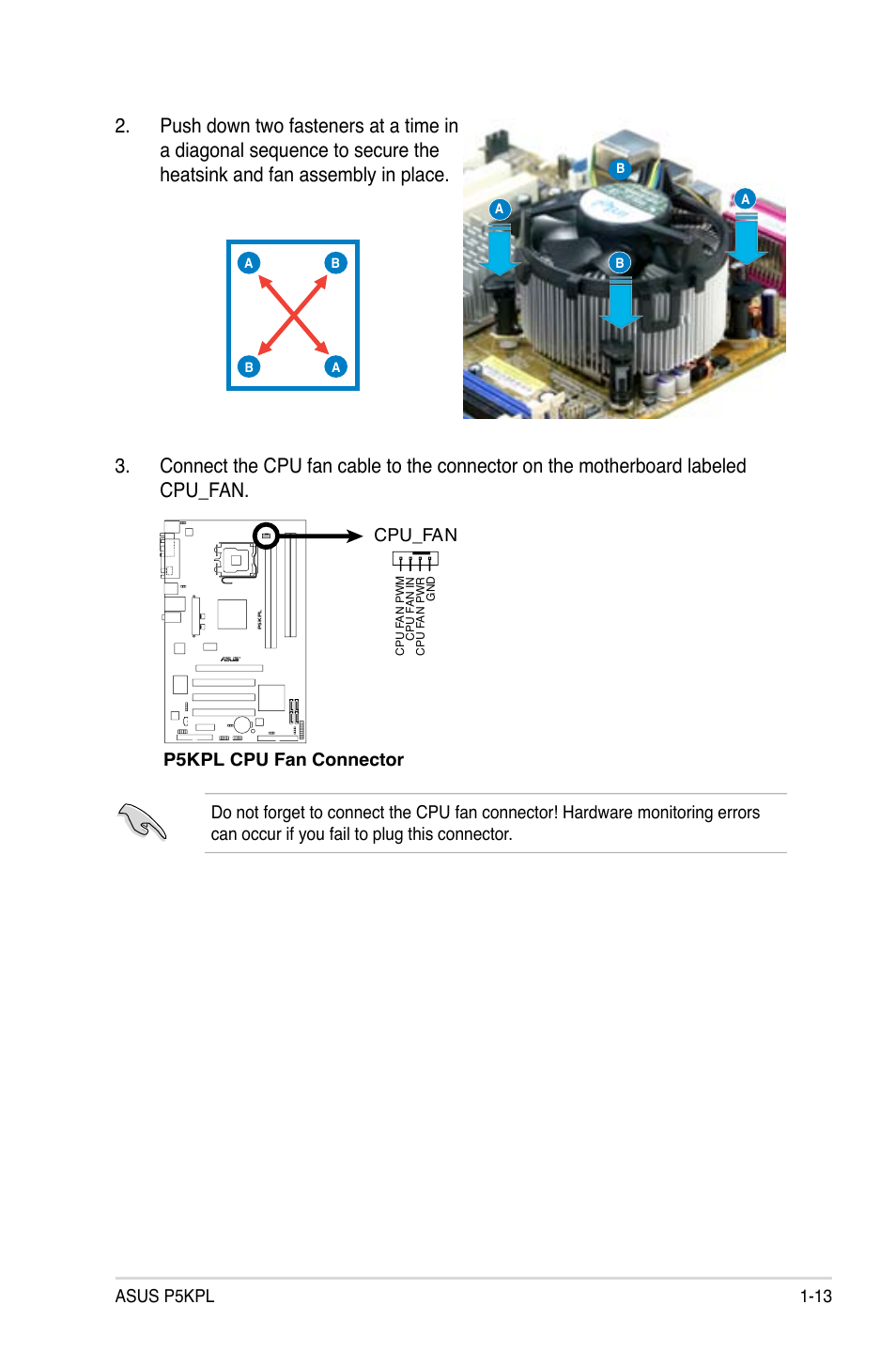 Asus P5KPL User Manual | Page 25 / 96