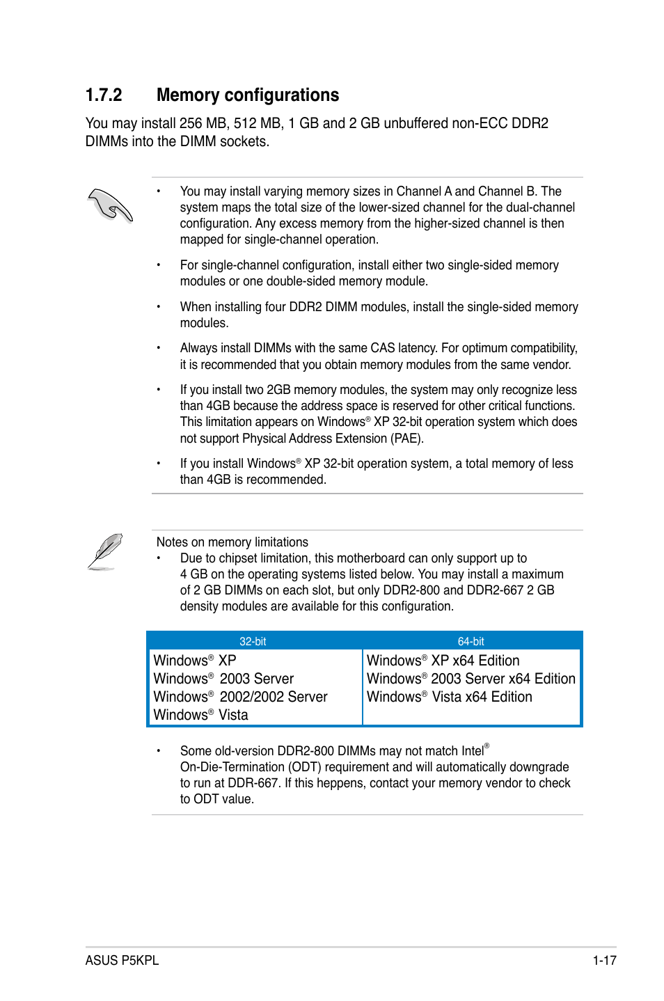 Asus P5KPL User Manual | Page 29 / 96