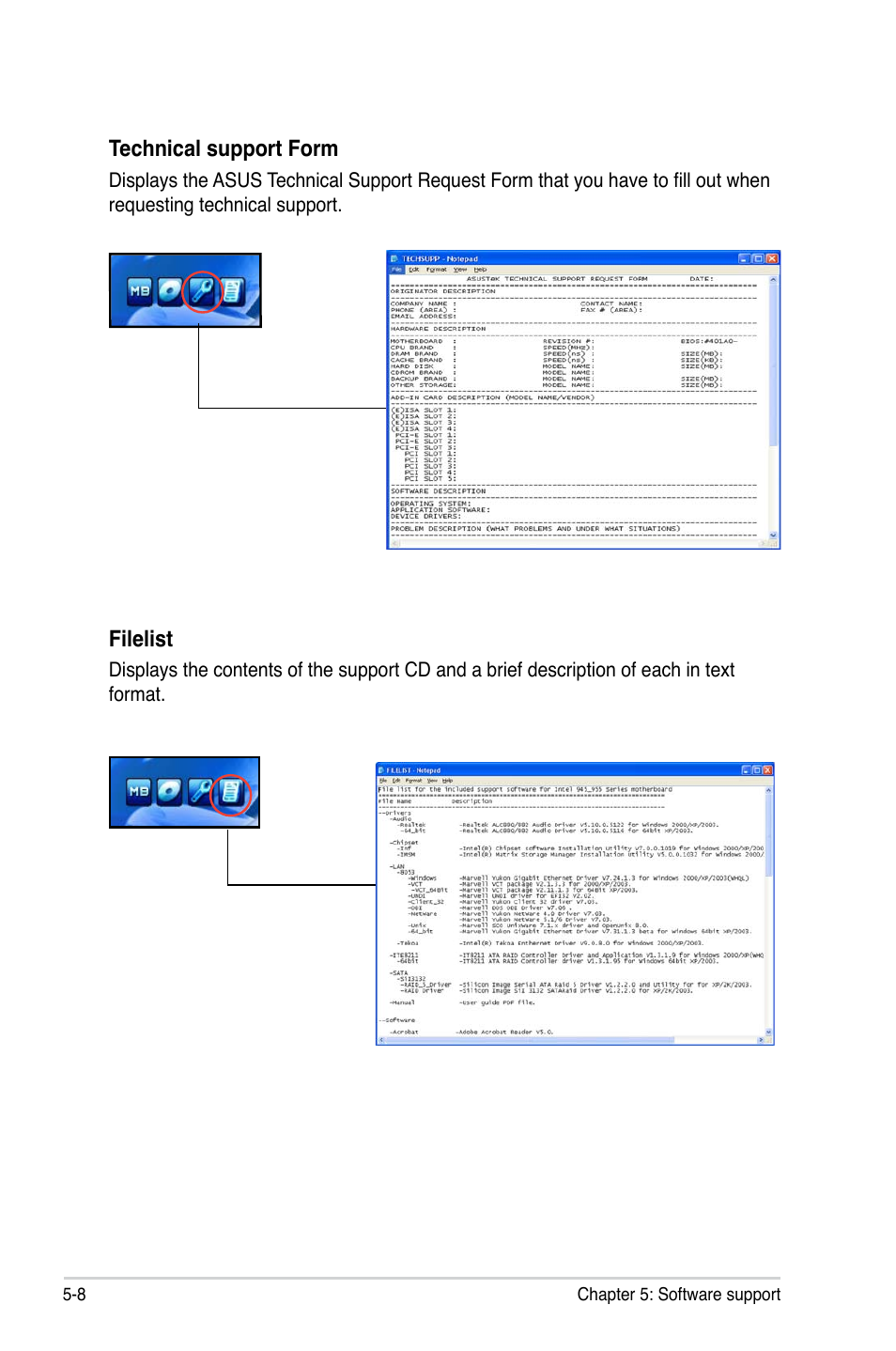 Asus P5GC User Manual | Page 106 / 110