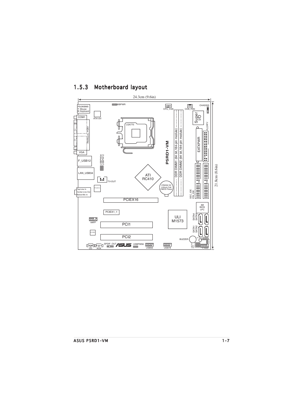 Asus P5RD1-VM User Manual | Page 19 / 92