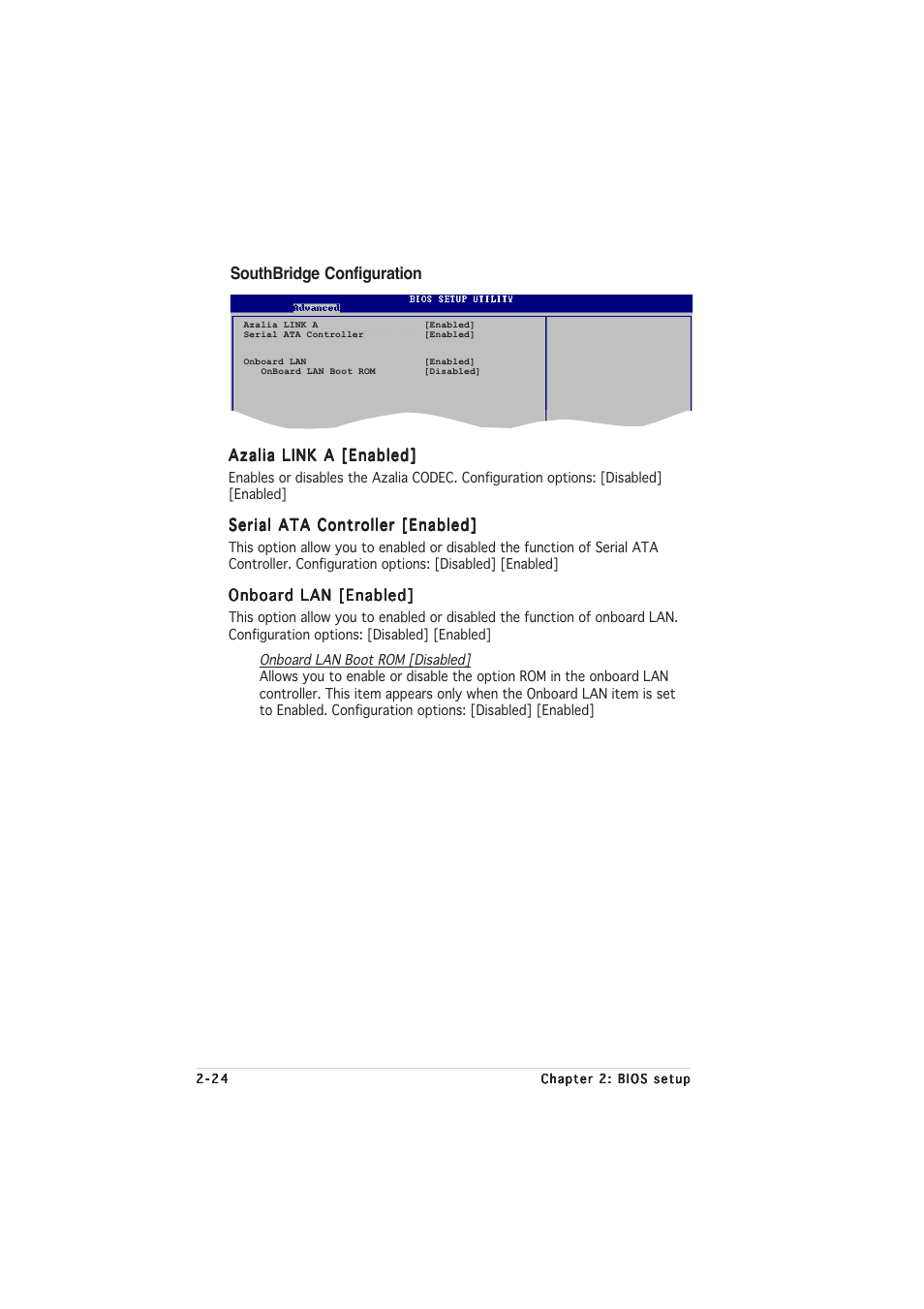 Southbridge configuration | Asus P5RD1-VM User Manual | Page 70 / 92