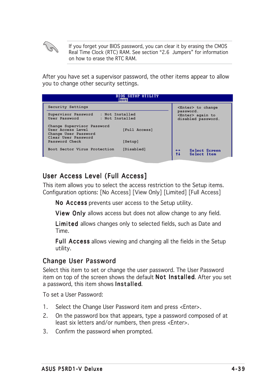 Asus P5RD1-V Deluxe User Manual | Page 105 / 162