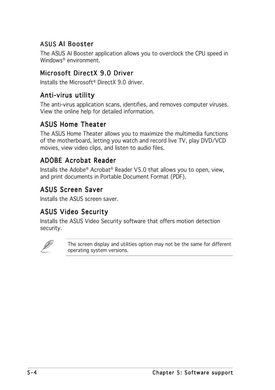 Asus P5RD1-V Deluxe User Manual | Page 114 / 162