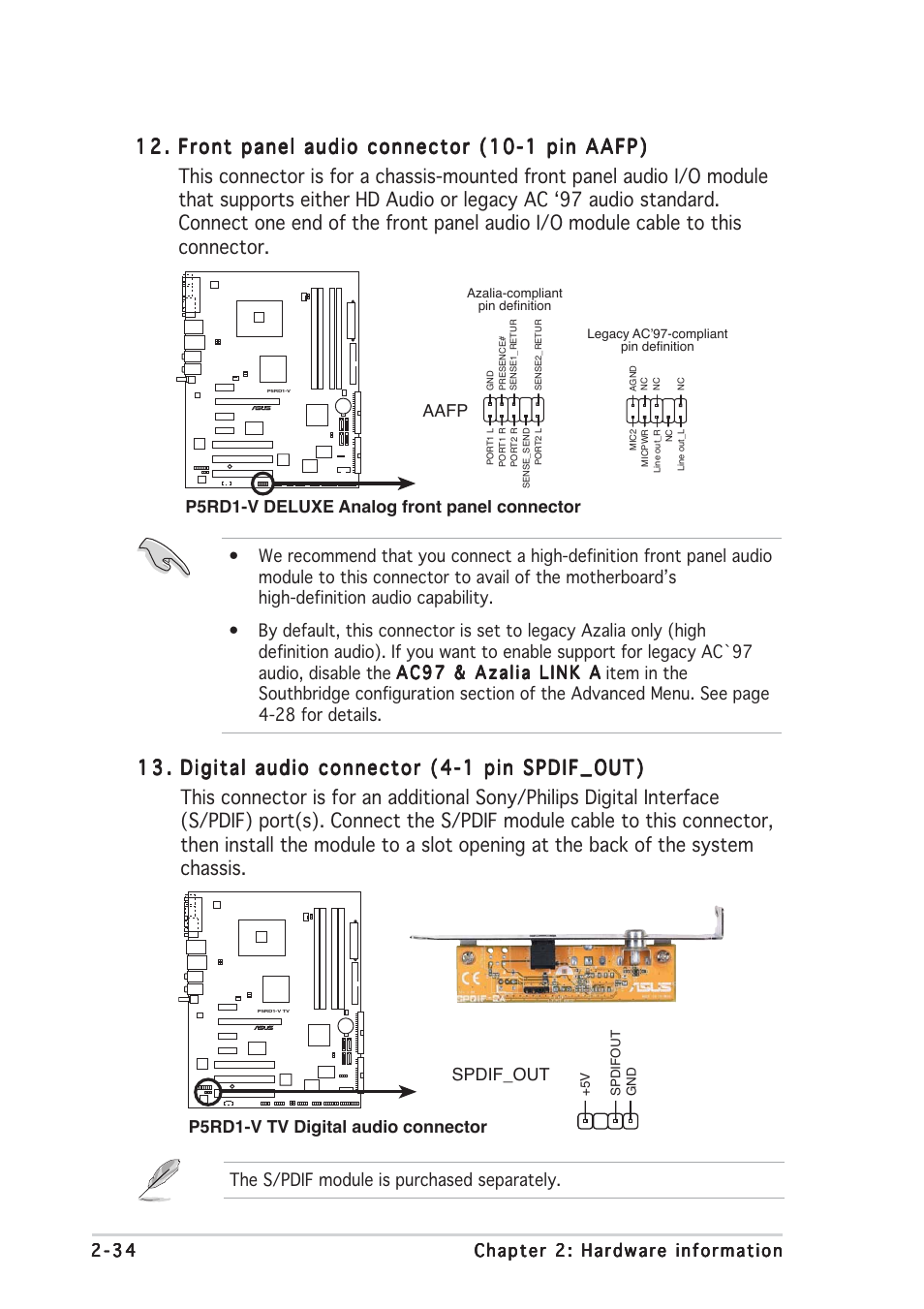 Asus P5RD1-V Deluxe User Manual | Page 58 / 162