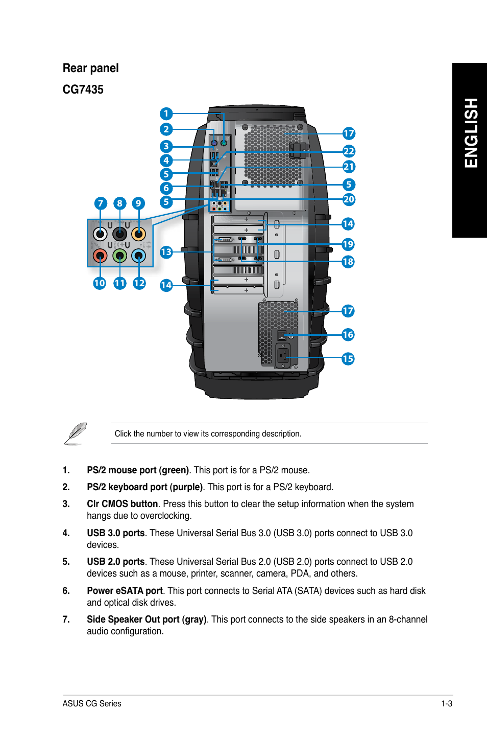 En gl is h en gl is h | Asus CG8490 User Manual | Page 13 / 356