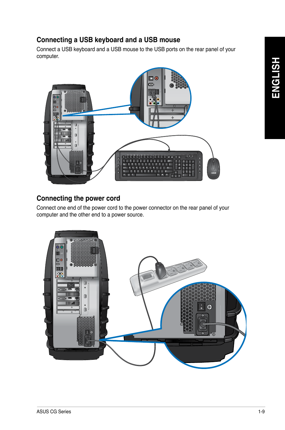 En gl is h en gl is h | Asus CG8490 User Manual | Page 19 / 356