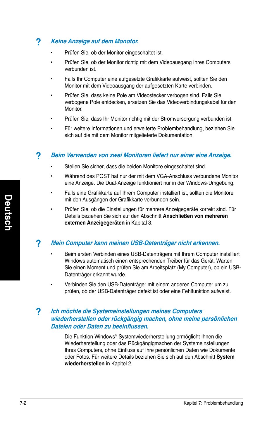 De uts ch de ut sc h de uts ch de ut sc h | Asus CG8490 User Manual | Page 210 / 356