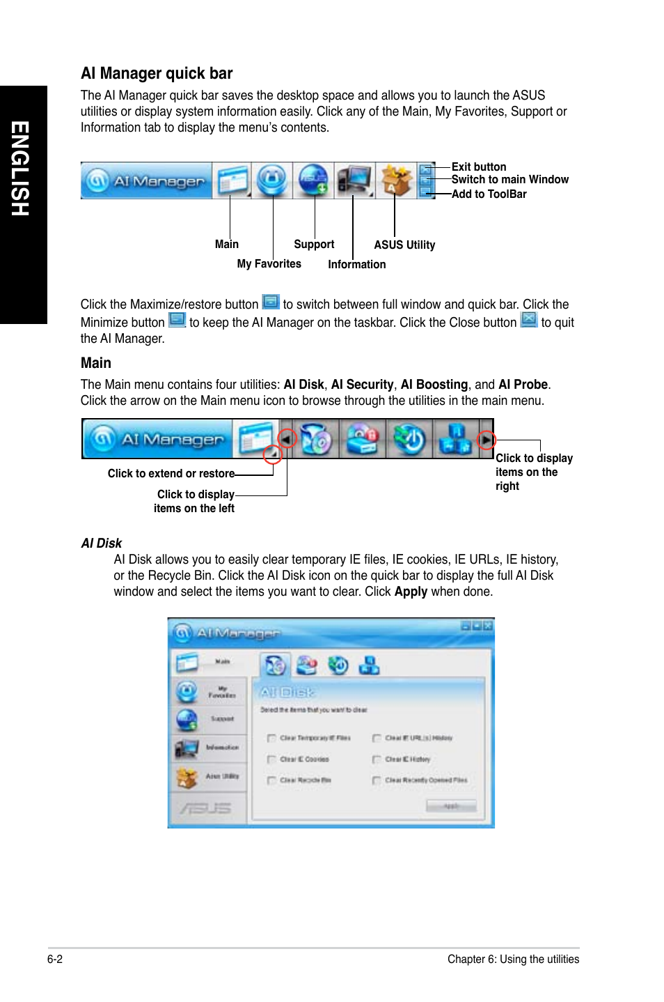 En gl is h en gl is h en gl is h en gl is h | Asus CG8490 User Manual | Page 50 / 356