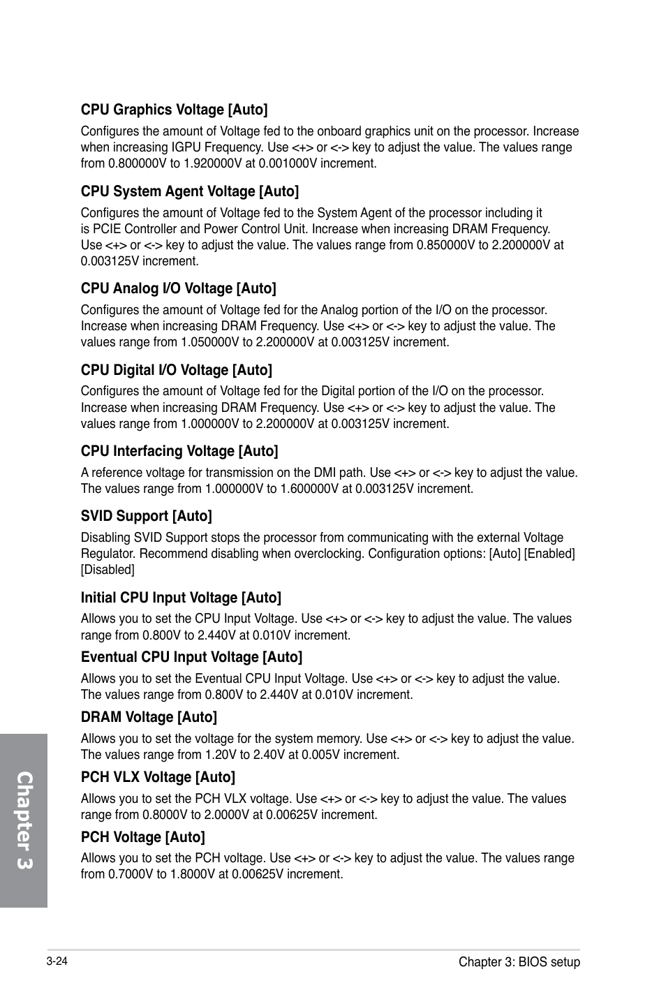 Chapter 3 | Asus MAXIMUS VI GENE User Manual | Page 110 / 192