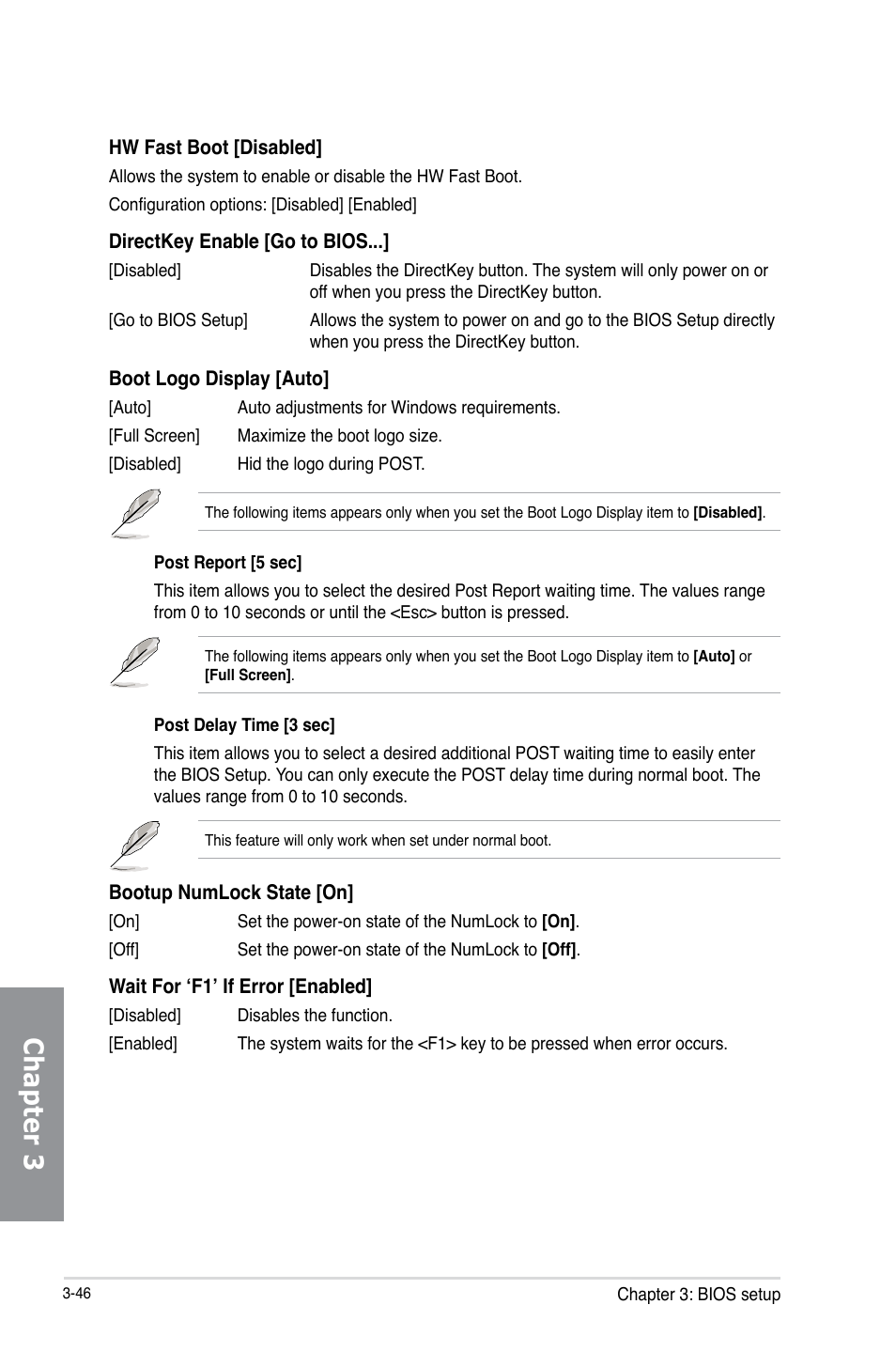 Chapter 3 | Asus MAXIMUS VI GENE User Manual | Page 132 / 192