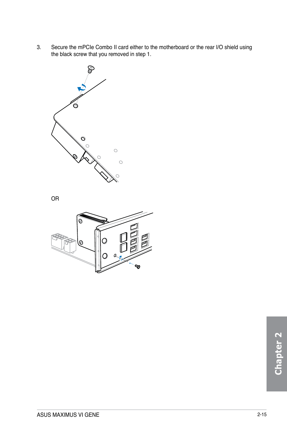 Chapter 2 | Asus MAXIMUS VI GENE User Manual | Page 77 / 192