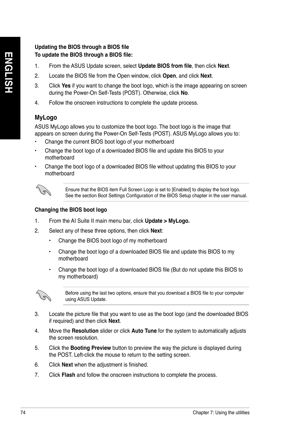 En gl is h en gl is h en gl is h en gl is h | Asus BP6375 User Manual | Page 74 / 106