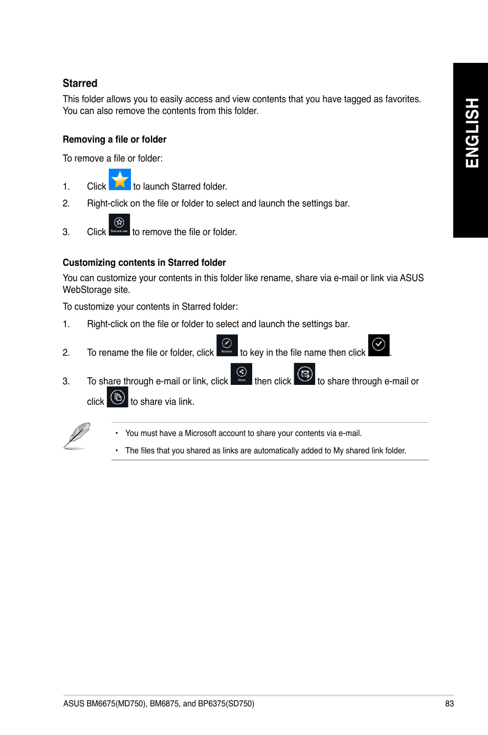 En gl is h en gl is h | Asus BP6375 User Manual | Page 83 / 106