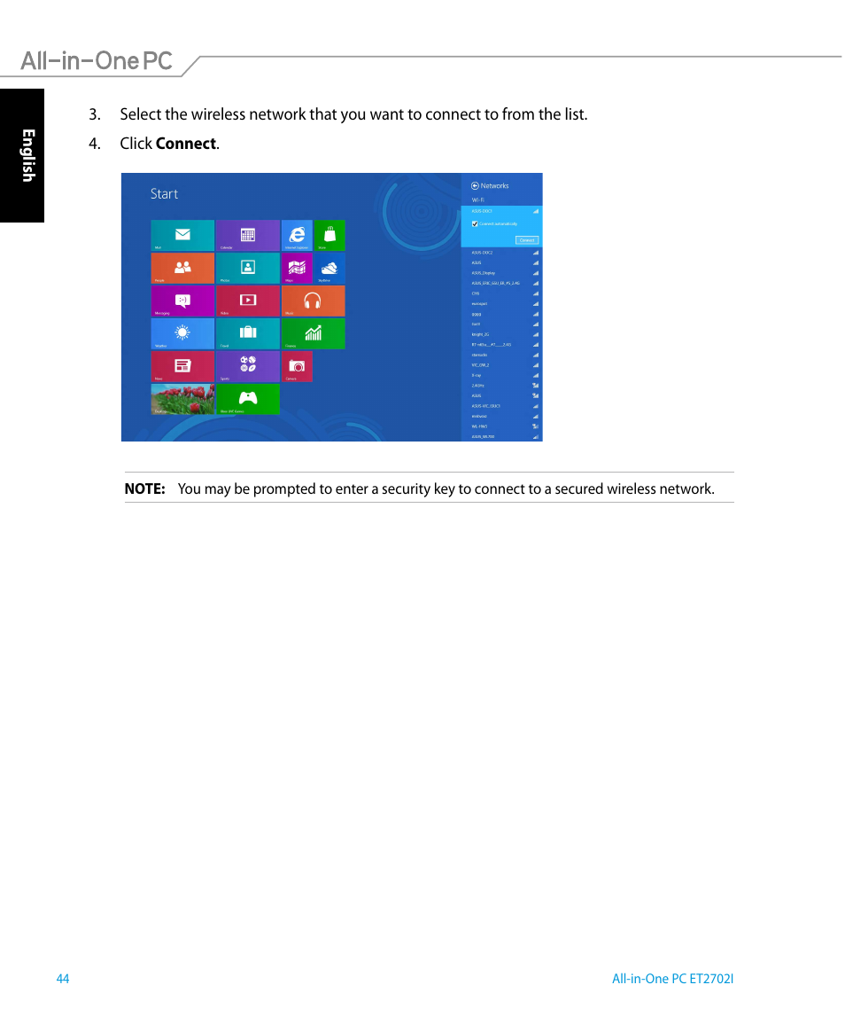 Asus ET2702IGTH User Manual | Page 44 / 60