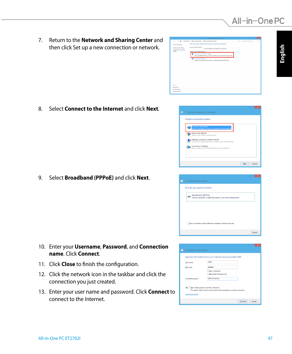 Asus ET2702IGTH User Manual | Page 47 / 60