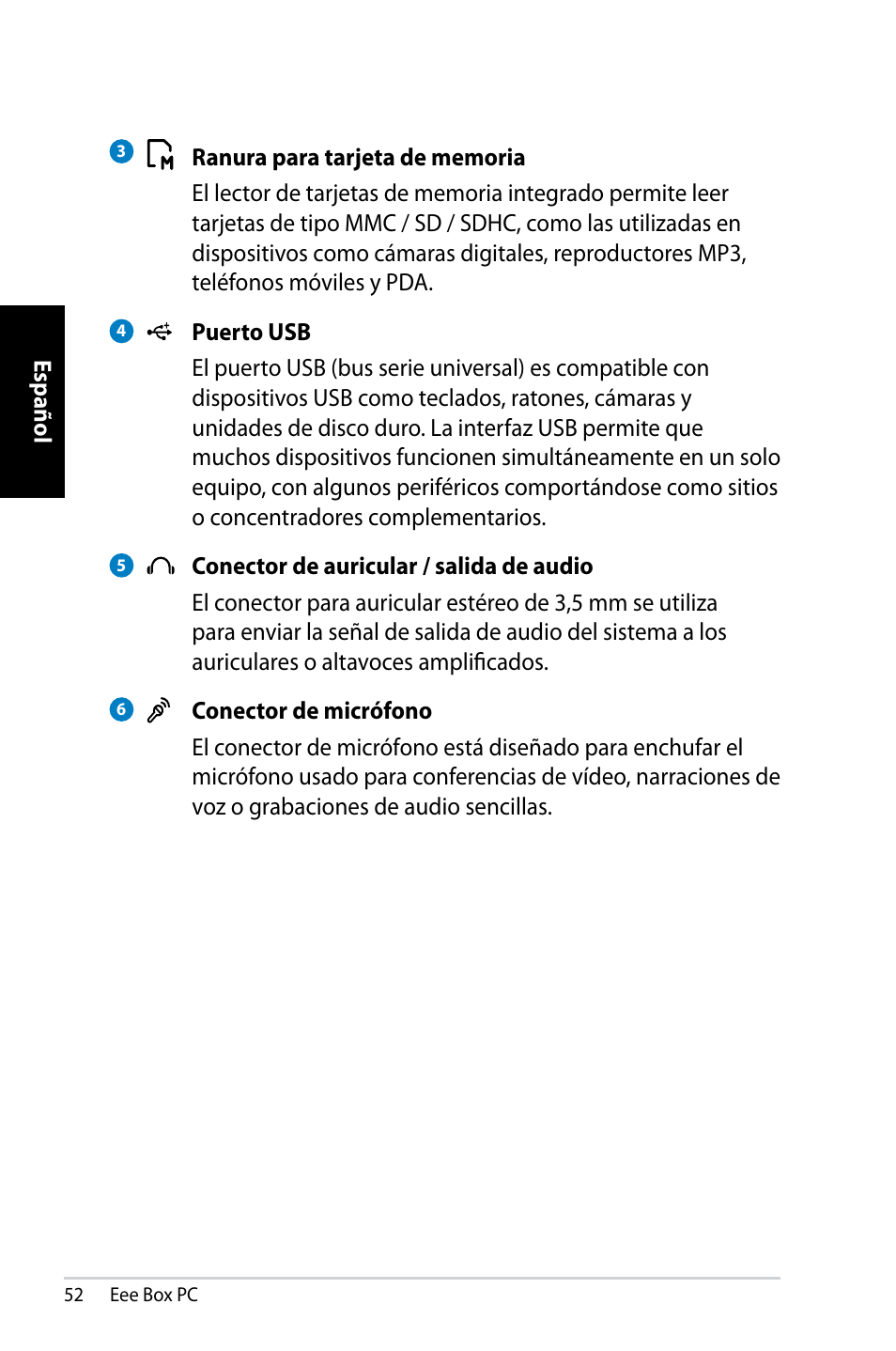 Asus EB1007 User Manual | Page 52 / 109