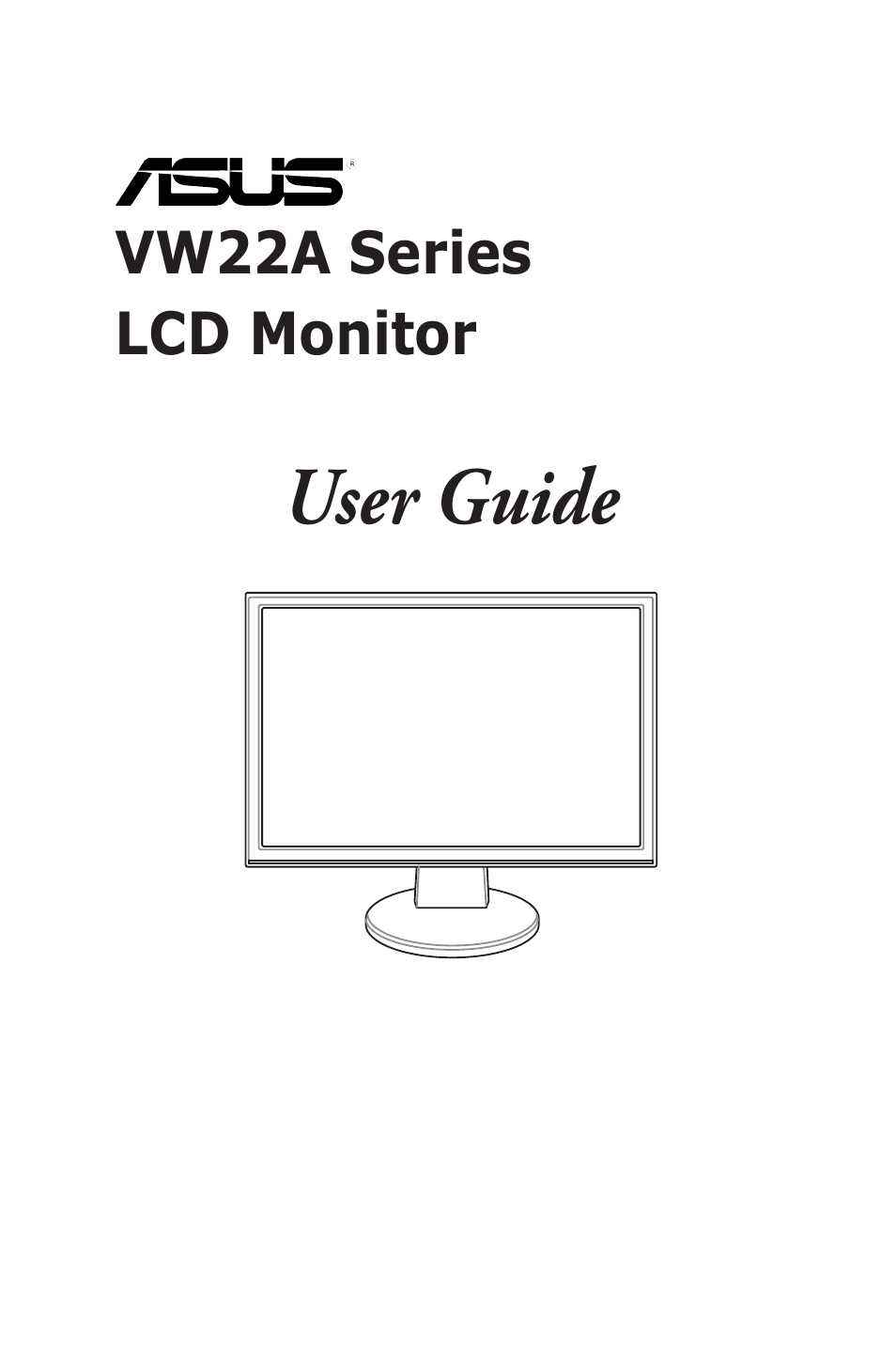 Asus VW22AT User Manual | 26 pages