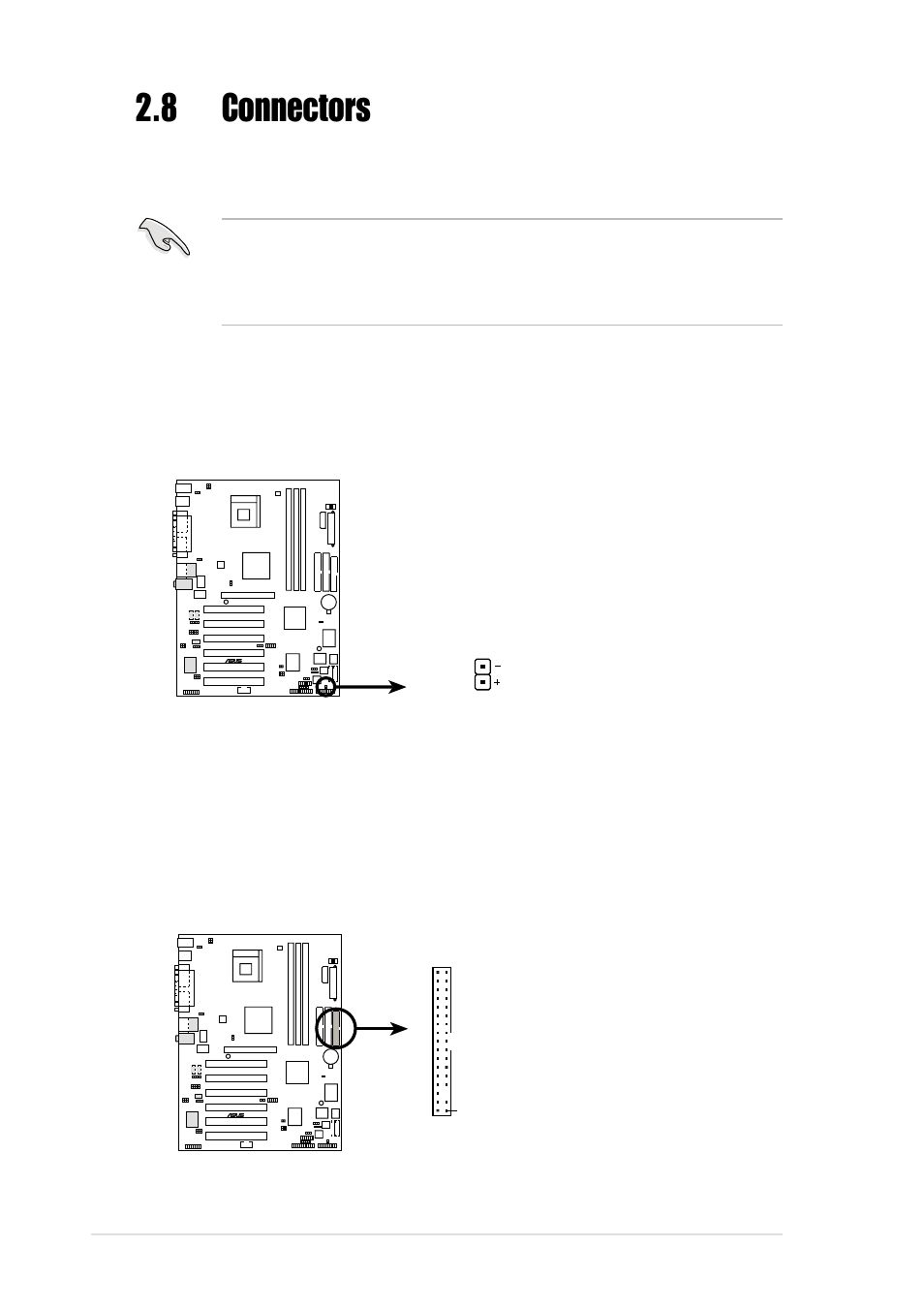 8 connectors | Asus P4B533-V User Manual | Page 50 / 140