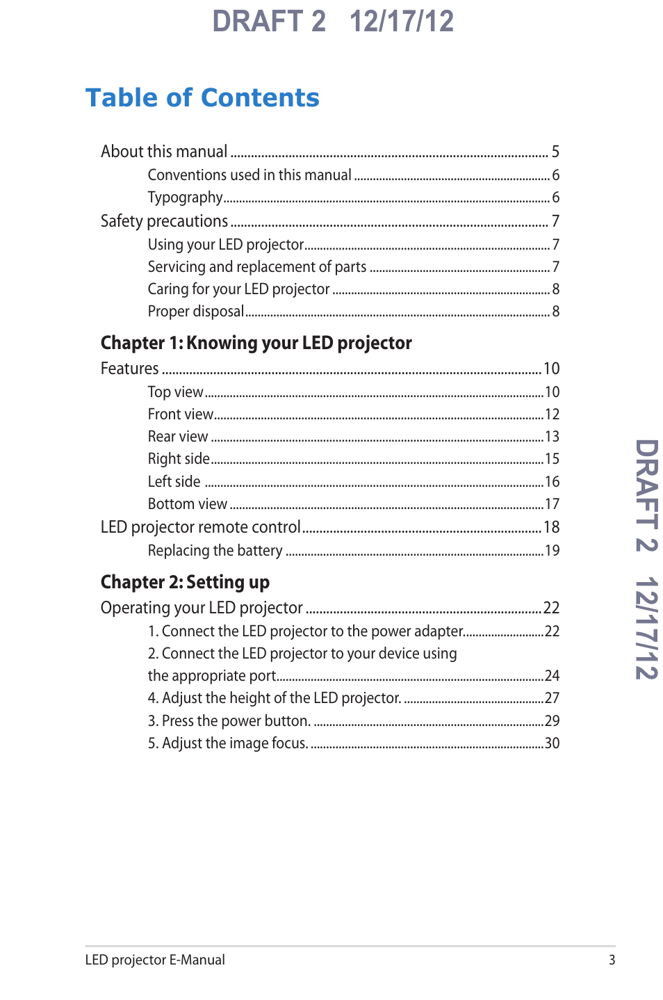 Asus B1MR User Manual | Page 3 / 58