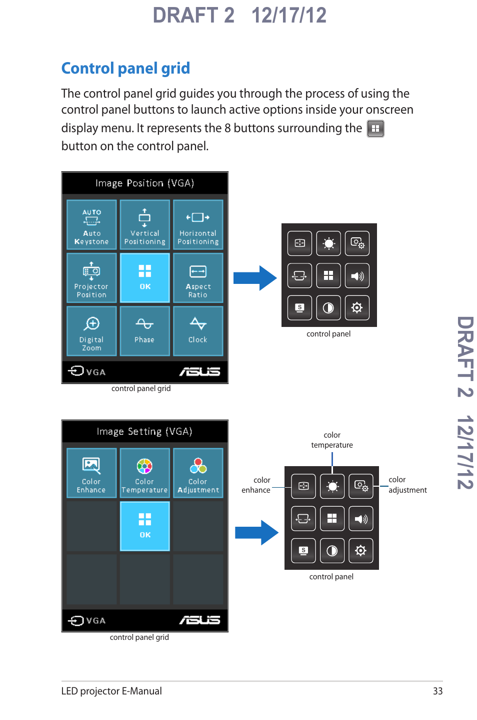 Control panel grid | Asus B1MR User Manual | Page 33 / 58